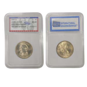 1 Dollar  2007 D John Adams United States Specimen Finish 1st Day Of Issue MS-69 5195777