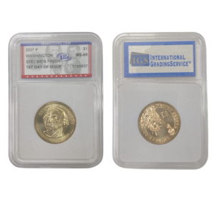 1 Dollar  2007 P Washington United States Specimen Finish 1st Day Of Issue MS-69 5195837