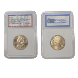 1 Dollar  2008 D Andy Jackson United States Specimen Finish 1st Day Of Issue MS-69 5182534