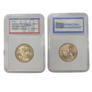 1 Dollar  2008 P Andy Jackson United States Specimen Finish 1st Day Of Issue MS-69 5205365