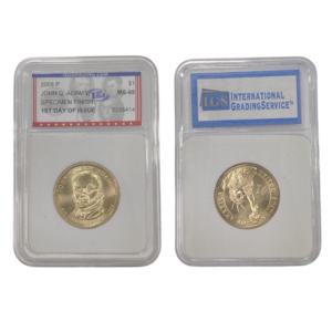 1 Dollar 2008 P John Q Adams United States Specimen Finish 1st Day Of Issue MS-69 5205414