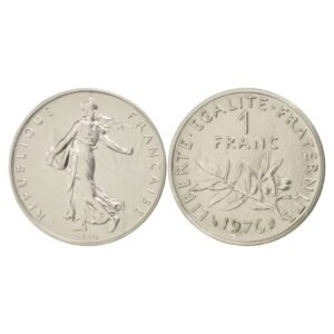 1 Franc Semeuse Piéfort 1976 - France