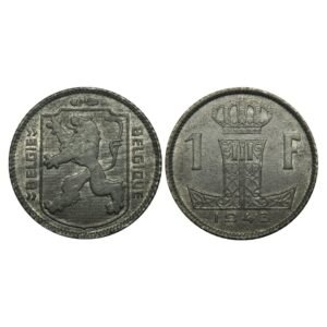 1 Franc - Léopold III BELGIE-BELGIQUE 1943