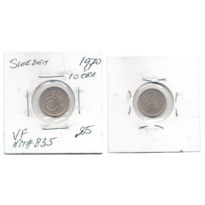 10 Ore Sweden 1970