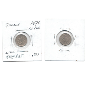 10 Ore Sweden 1970