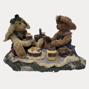 1994 Boyds Bears & Friends 3rd Edition Bailey & Emily Forever Friends Figurine