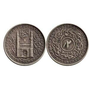 2 Annas - Mir Usman Ali Khan 1943 India