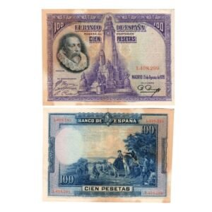 1928 ES THE DON QUIXOTE BANKNOTE!