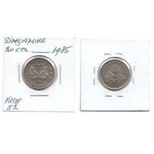20 Cents Singapore 1985
