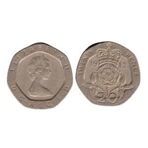 20 Pence - Elizabeth II - 1982 - United Kingdom