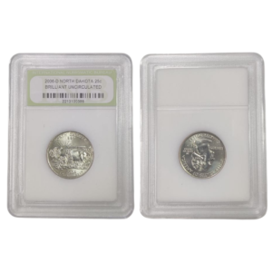 25 Cents 2006 D North Dakota United States Brilliant Uncirculated 2213100386