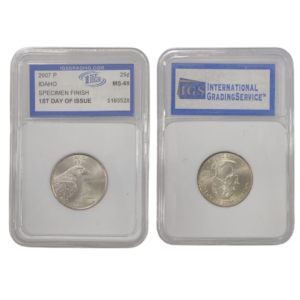 25 Cents 2007 P Idaho United States Specimen Finish 1ST Day Of Issue MS-69 5185528