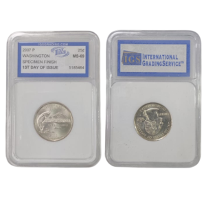 25 Cents 2007 P Washington United States Specimen Finish 1ST Day Of Issue MS-69 5185464