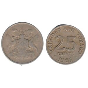 25 Cents - Elizabeth II 1966 - Trinidad and Tobago
