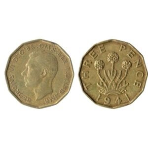 3 Pence 1941 - George VI