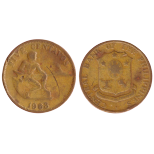 5 Centavos Philippines 1963