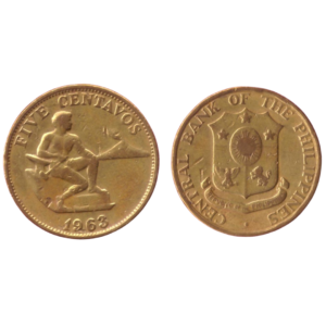 5 Centavos Philippines 1963