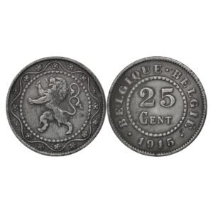 5 Centimes Belgium German Occupation Coinage 1915