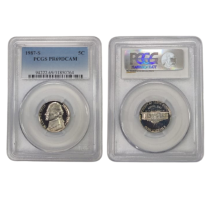 5 Cents Jefferson Nickel S San Francisco 1987 United States Of America PCGS Certified 5C PR69DCAM