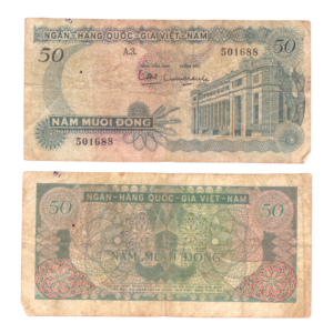 50 Dong South Vietnam 1969 Banknote