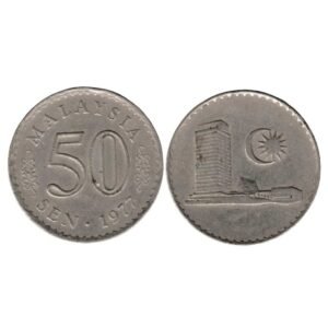 50 Sen - Agong 1977 - Malaysia