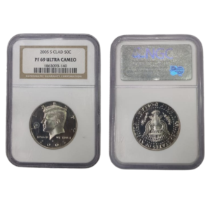 50C Kennedy Half Dollar S San Francisco United State Of America 2005 NGC Certified PF69 Ultra Cameo