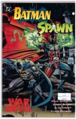 Batman Spawn War Devil High Grade NM Newsstand DC 1994 Klaus Janson Cover