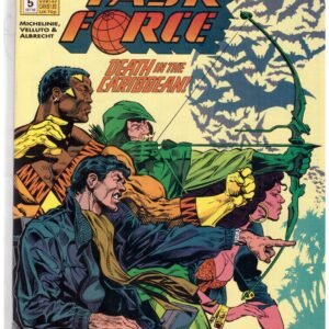 Justice League Task Force #5 from DC Comics, published in October 1993.