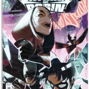 Batman and Robin #2 (2023) featuring the first appearance of the villain Shush.