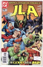 JLA #114 from DC Comics, published in July 2005.