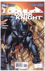 Batman: The Dark Knight #1, featuring a iconic, aggressive cover illustration by artist David Finch.