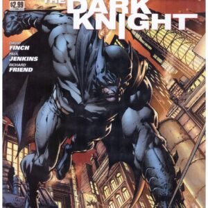 Batman: The Dark Knight #1, featuring a iconic, aggressive cover illustration by artist David Finch.