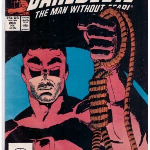 Daredevil #268, published by Marvel Comics in July 1989.