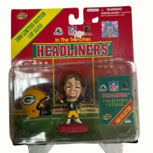 1998 Limited Edition 1 Of 10,000 NFL Headliners In The Trenches Brett Farve
