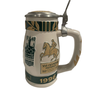 ATLANTA 1996 CENTENNIAL OLYMPICS BEER STEIN PERFECT CONDITION