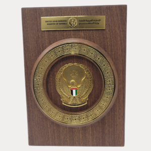 Appreciation Award From Ministry Of Defense UAE