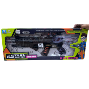 Astral Blaster Fun Puzzle Sound & Light Music Gun