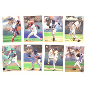 Vintage Flair Baseball Card Collection #11 1990’s (16 Cards) Collectors Choice Frank Thomas, George Brett, Alan Trammell, Roger Clemens & Mike Mussina etc.