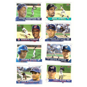Vintage Fleer Tradition Baseball Card Collection #15 2001 (16 Cards) Collectors Choice Mike Hampton, Cliff Floyd, Matt Williams, Jeromy Burnitz & Albert Belle etc.