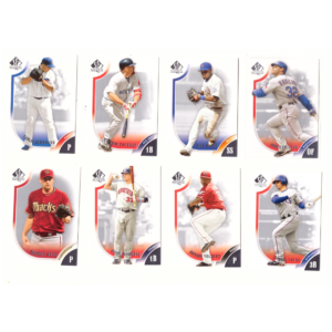 SP Authentic Baseball Card Collection #16 (15 Cards) Collectors Choice Francisco Rodriguez, Ryan Braun, Chad Billingsley, Derek Jeter & Brian Robberts etc.