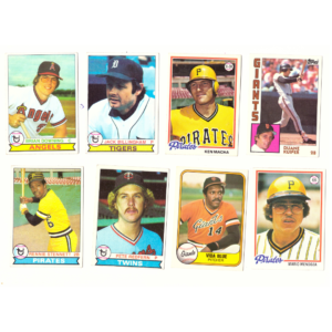 Vintage Baseball Card Collection #41 (30 Cards) 70' & 80's Duane Kuiper, Mario Mendoza, Ken Macha, Vida Blue & Pete Redfern etc.
