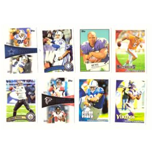Topps NFL Football Card Collection #6 (28 Cards) Josh Freeman, Percy Harvin, Donald Brown, Peyton Manning & Drew Brees etc.
