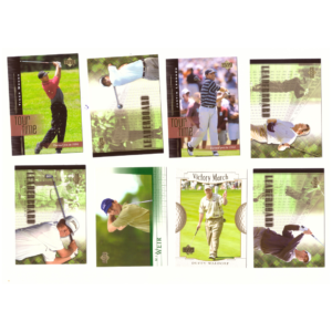 Golf Card Collection #1 (20 Cards) Tiger Woods, Rory Sabbatini, Dennis Paulson, Lee Janzen & Chris Dimarco etc.