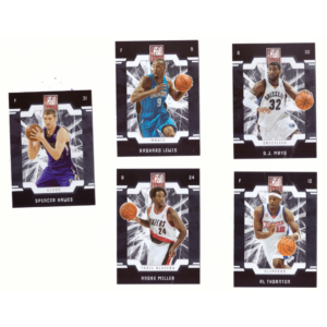 NBA Vintage Basketball Card Collection #16 (5 Cards) O.J. Mayo, Al Thornton, Rashward Lewis, Andre Miller, Spencer Hawes
