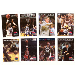 Vintage Skybox NBA Basketball Card Collection #18 (28 Cards) 90's John Stockton, Patrick Ewing, Scottie Pippen, David Robinson & Earvin Johnson etc.