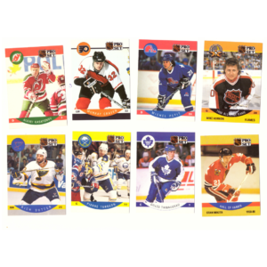 Vintage Hockey Card Collection #3 (30 Cards) 1990 Mike Vernon, Stan Mikita, Michel Petit, Murray Craven & Rich Sutter etc.