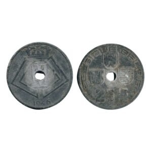 Belgium 25 Centimes - Léopold III 1946