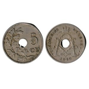 Belgium 5 Centimes - Léopold III BELGIE-BELGIQUE 1920