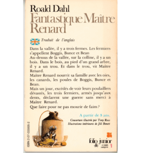 Ronald Dahl Fantastique Maitre Renaard
