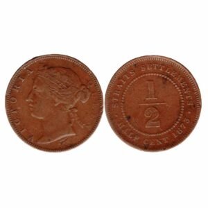 British Malaysia ½ Cent - Victoria 1873